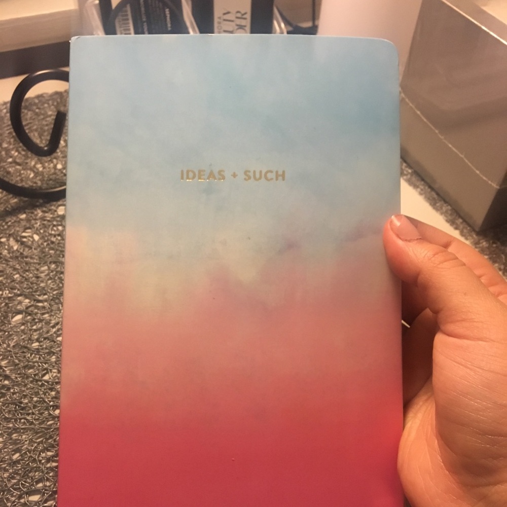 Ombré notebook💗